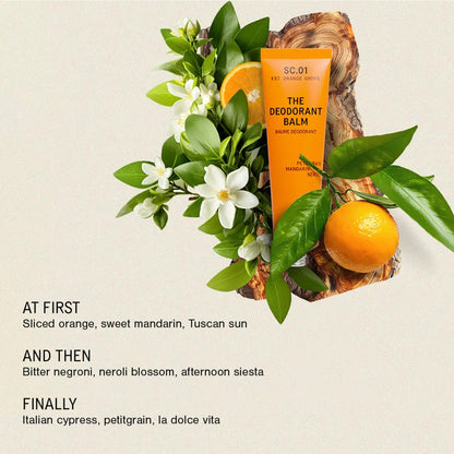 The Deodorant Balm - SC. 01 Orange