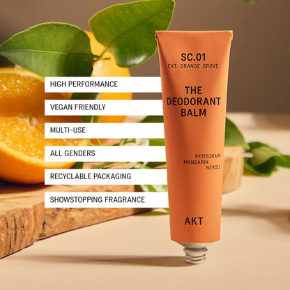 The Deodorant Balm - SC. 01 Orange
