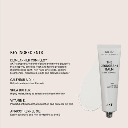 The Deodorant Balm - SC. 02 After Thunder