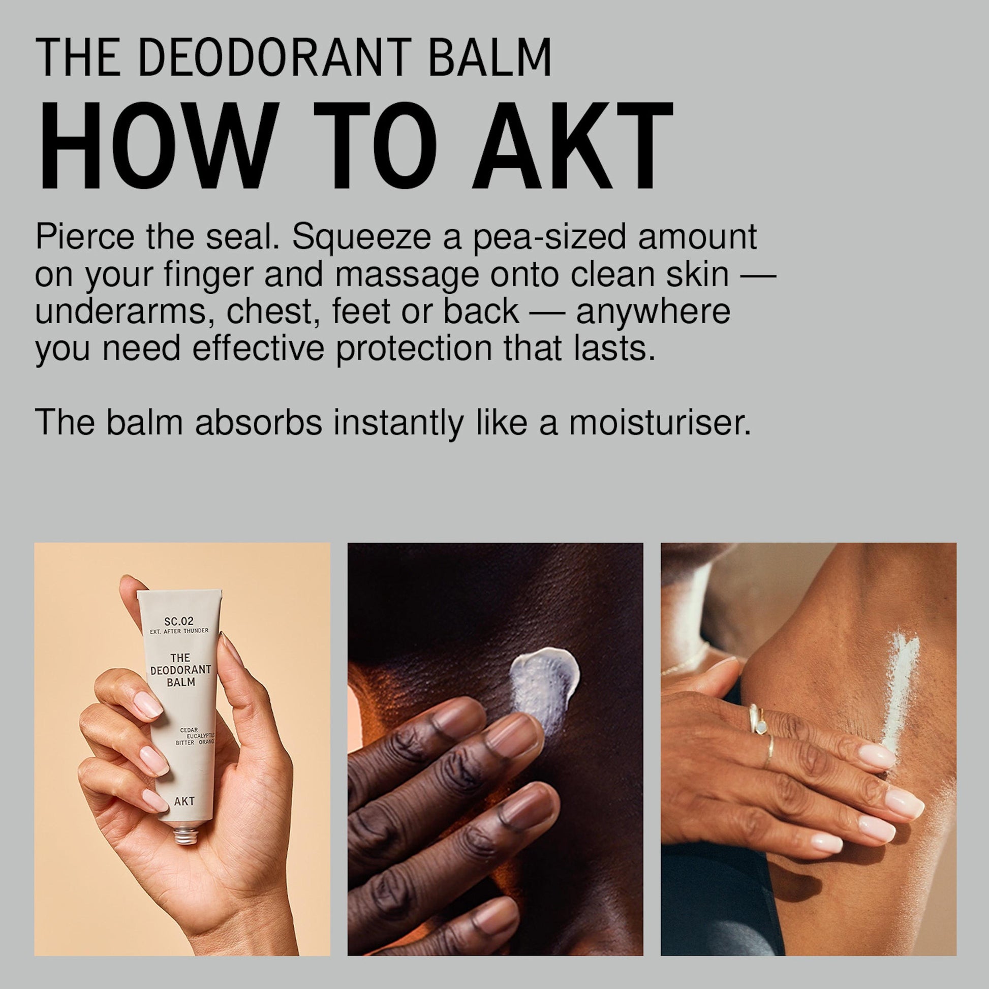 The Deodorant Balm - SC. 02 After Thunder