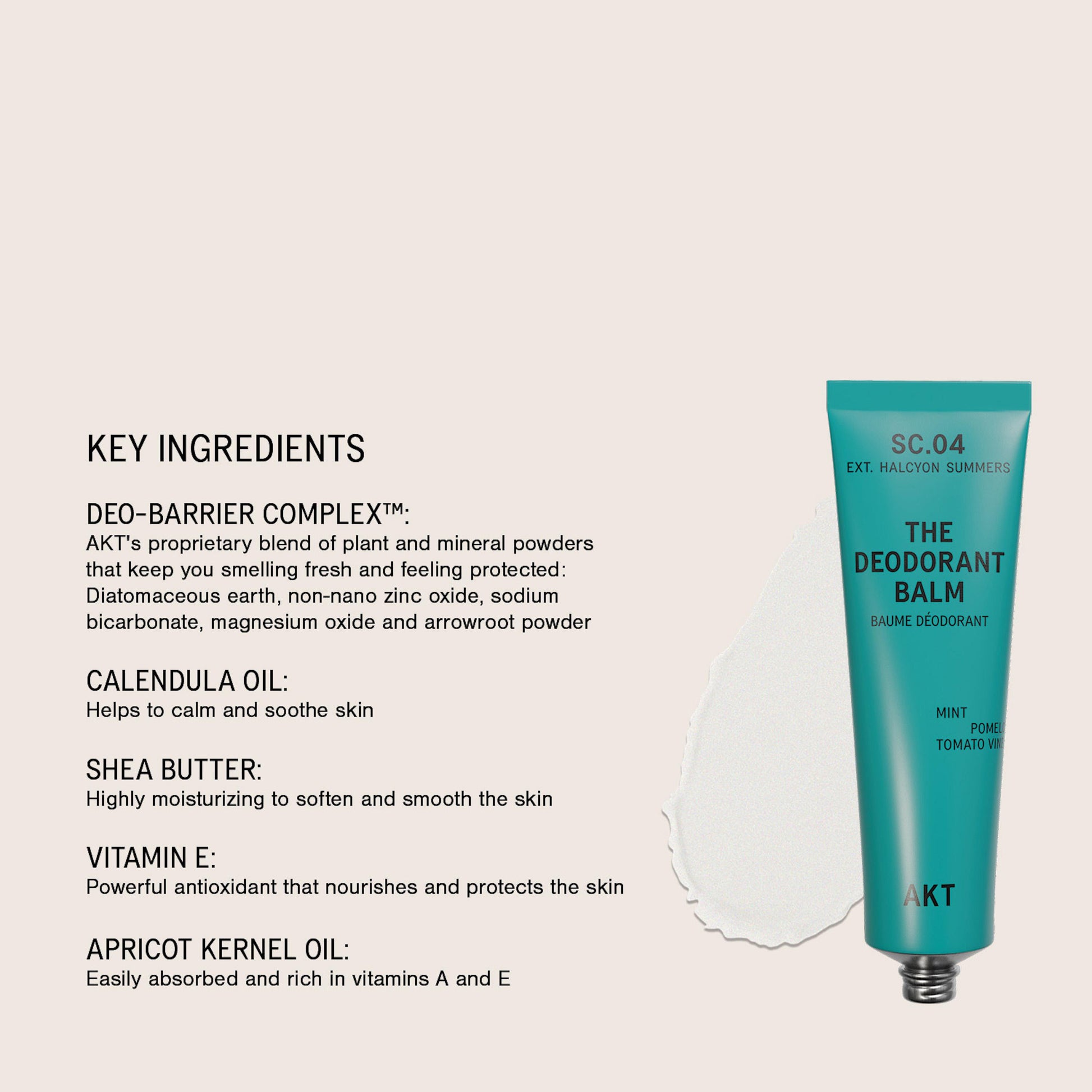 The Deodorant Balm - Sc. 04 Summer