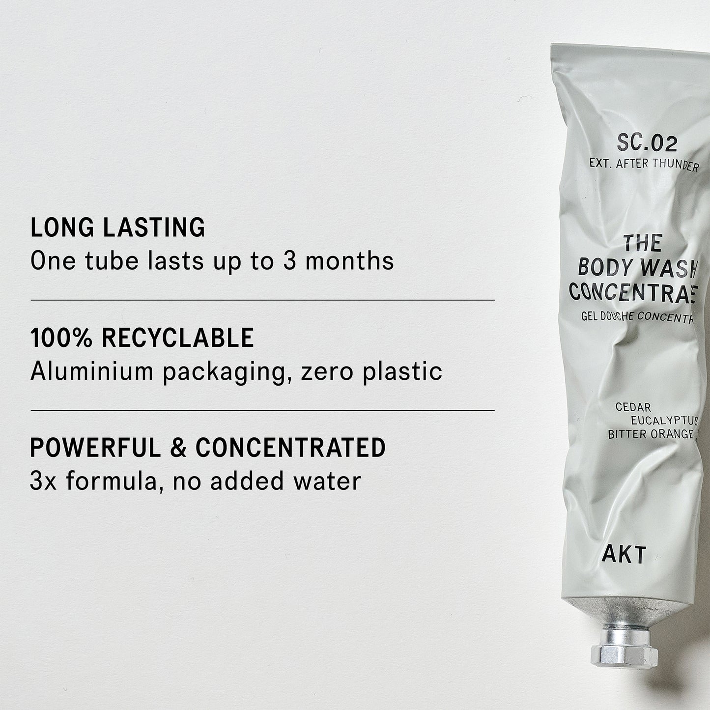 Body Wash Concentrate Sc. 02 After Thunder