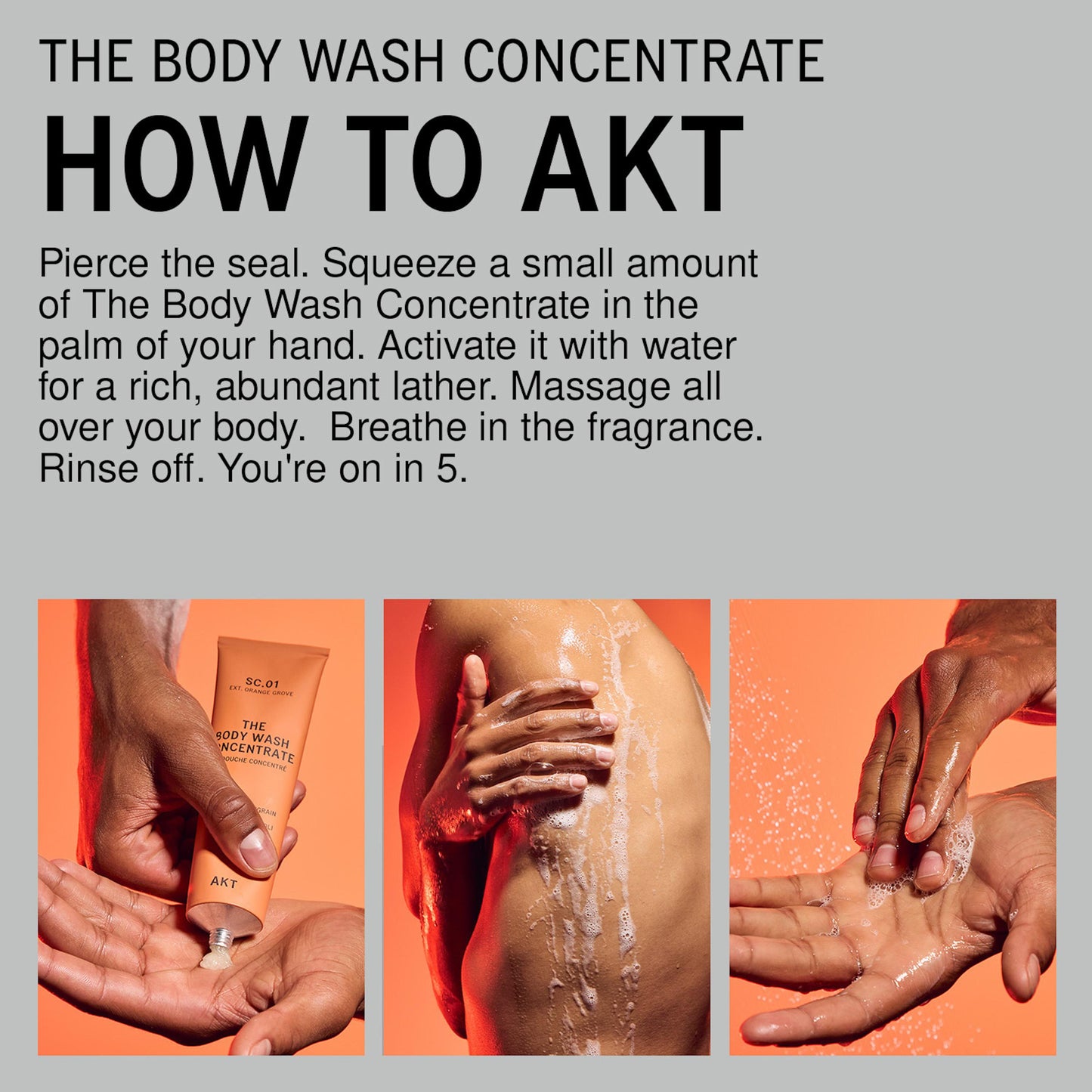 Body Wash Concentrate Sc. 02 After Thunder