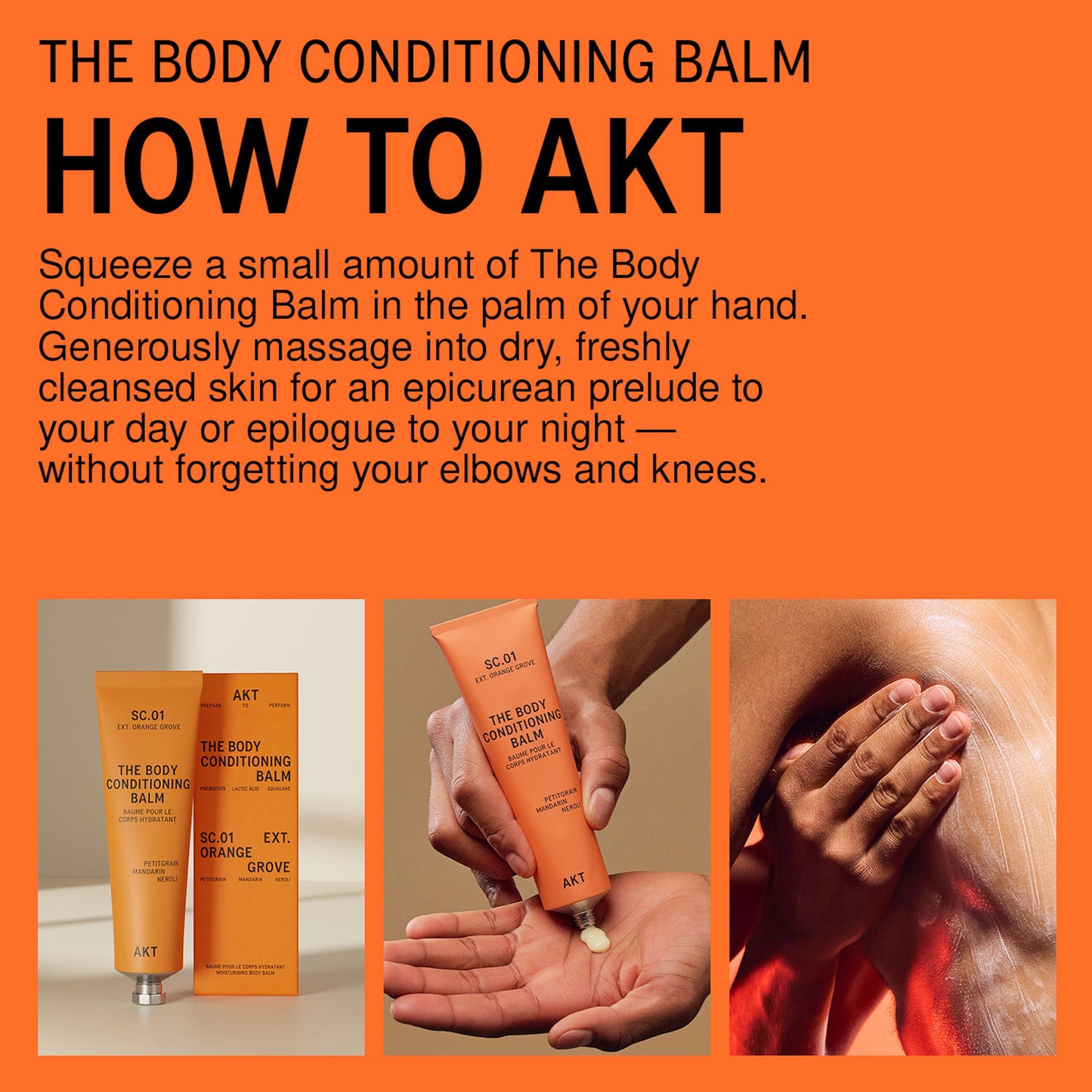 Body Conditioning Balm - Sc.01 Orange