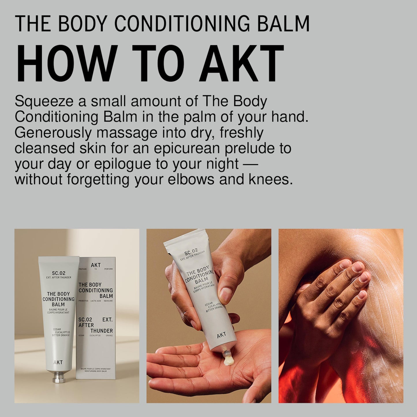 Body Conditioning Balm - Sc.02 After Thunder