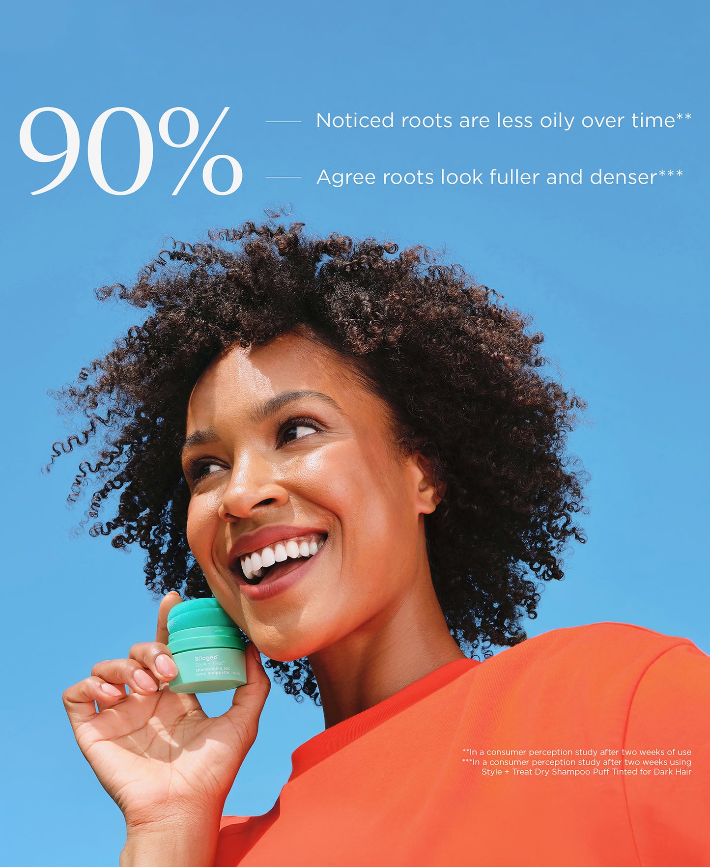 Style + Treat Dry Shampoo Puff