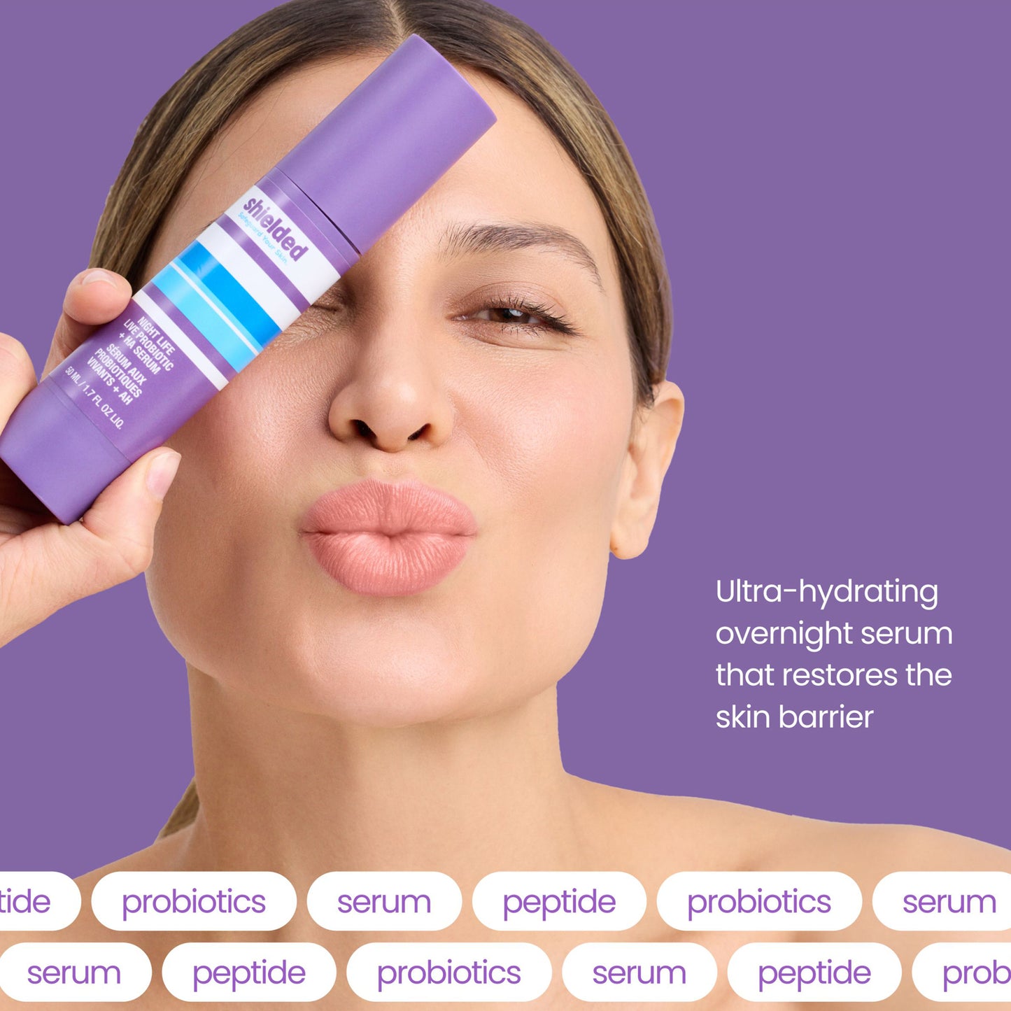 Night Life Live Probiotic Plus HA Serum