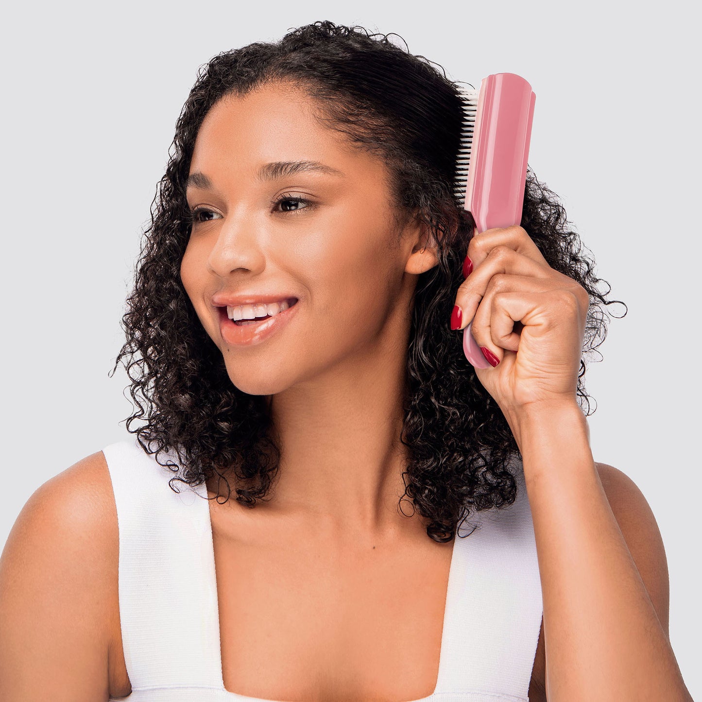 Pro Nylon Pin Styling Brush - Pink
