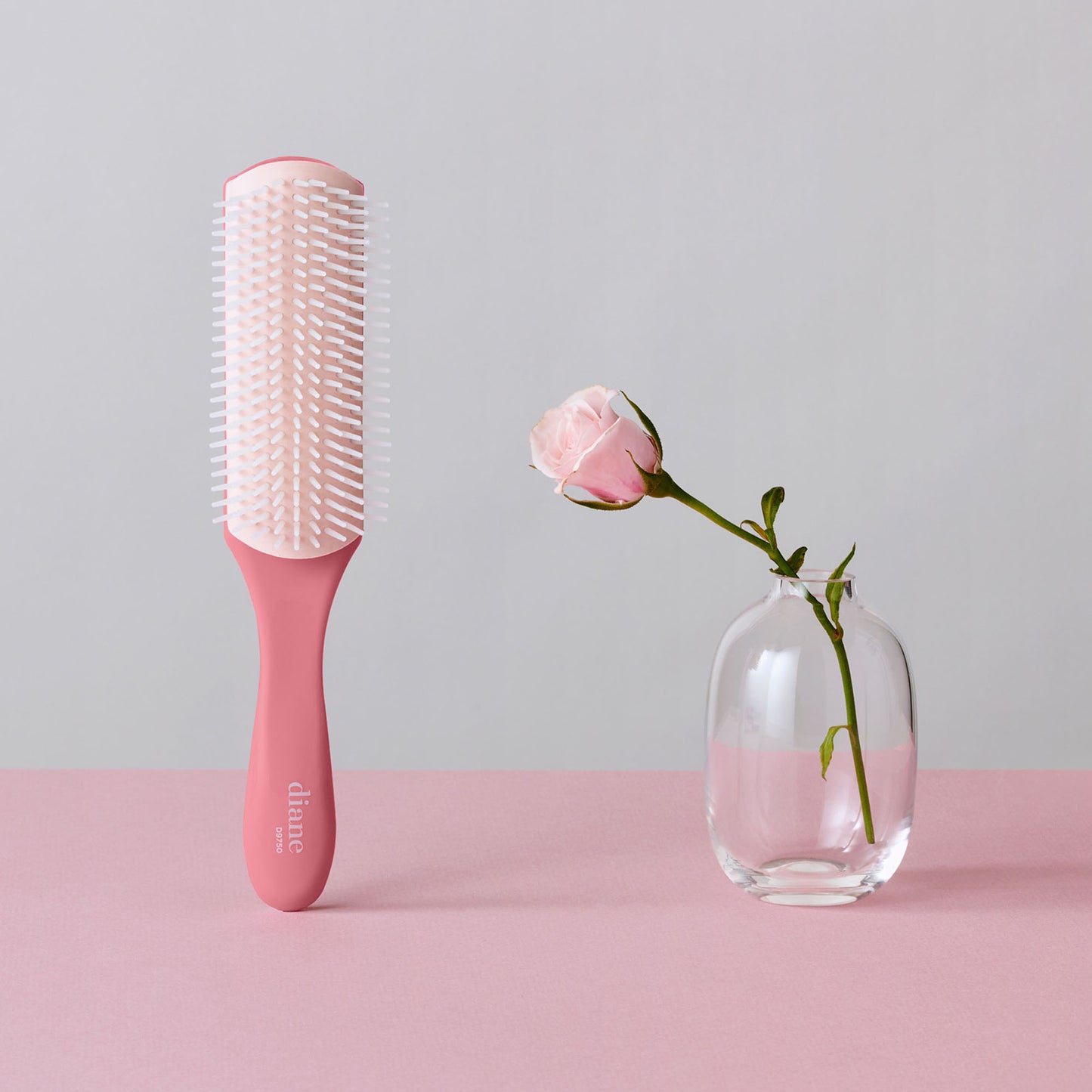 Pro Nylon Pin Styling Brush - Pink