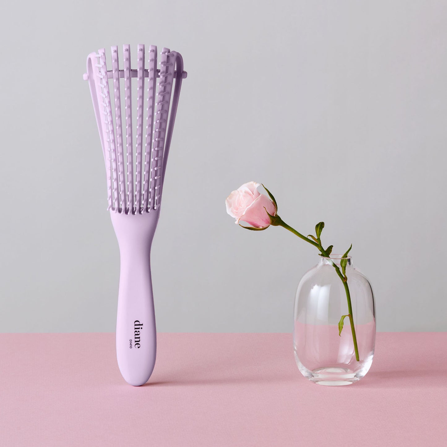 Flex Detangler Hairbrush for Curly Textured Hair - Purple