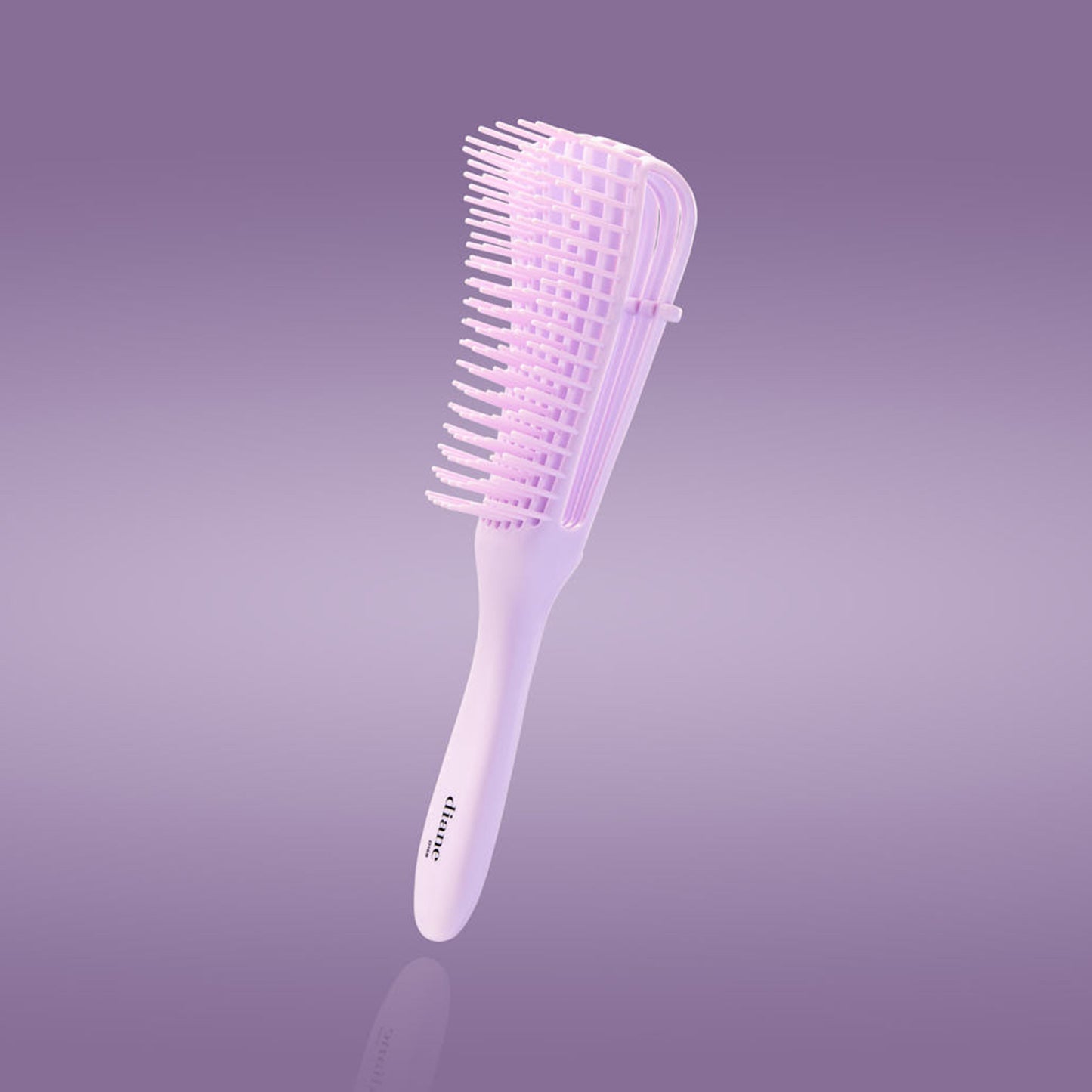 Flex Detangler Hairbrush for Curly Textured Hair - Purple