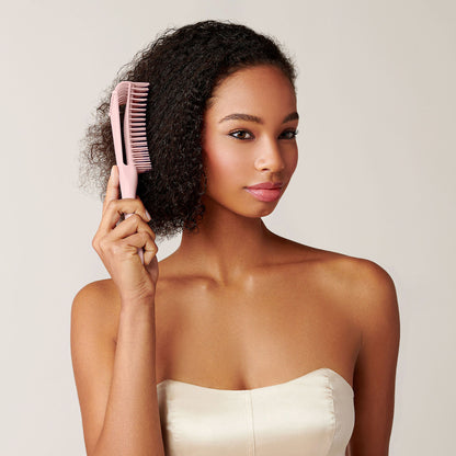 Flex Detangler Hairbrush for Curly Textured Hair - Bone