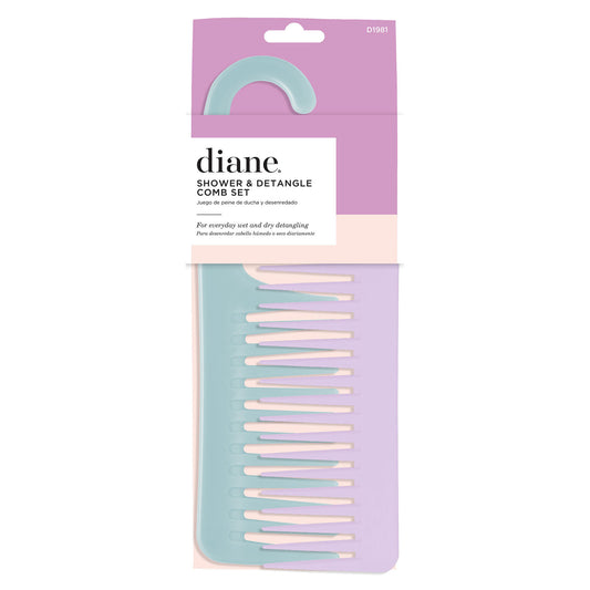 Shower and Detangle Comb Set