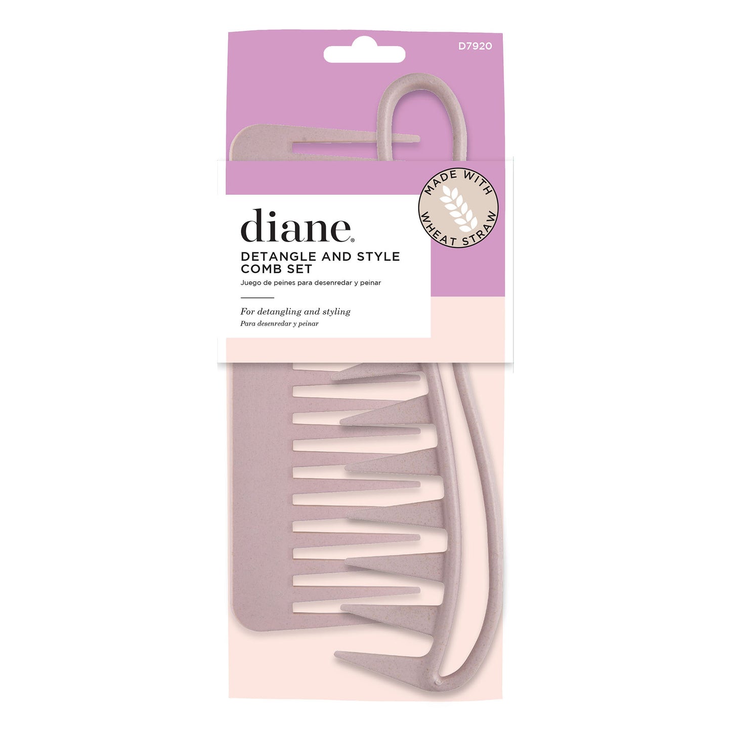 Detangle and Style Comb Set