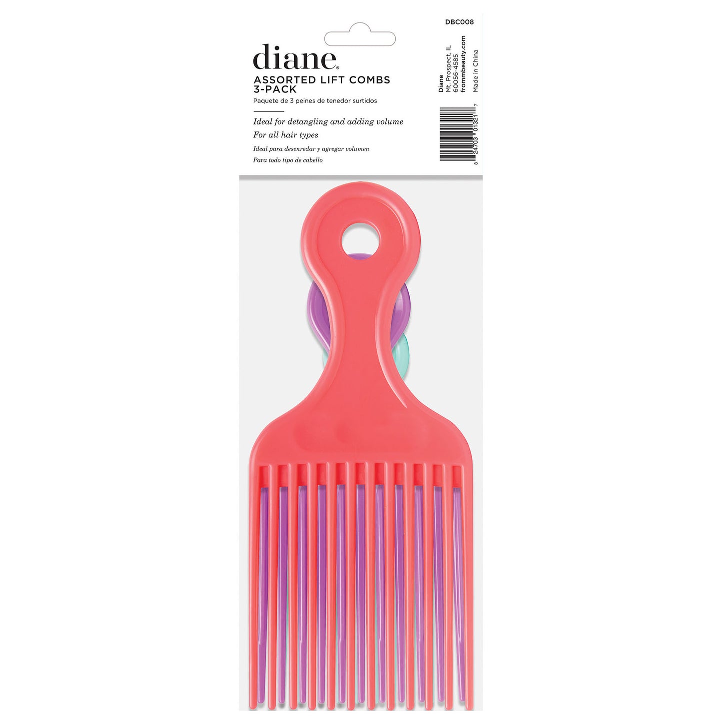 Assorted Lift Combs Set