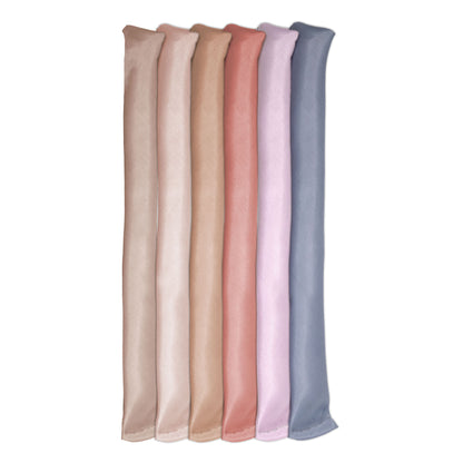 Heatless Satin Flex Rods Hair Curlers 10 inch x 3/4 inch