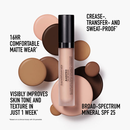 Barepro 16hr Wear All Over Skin-perfecting Matte Concealer Mineral SPF 25