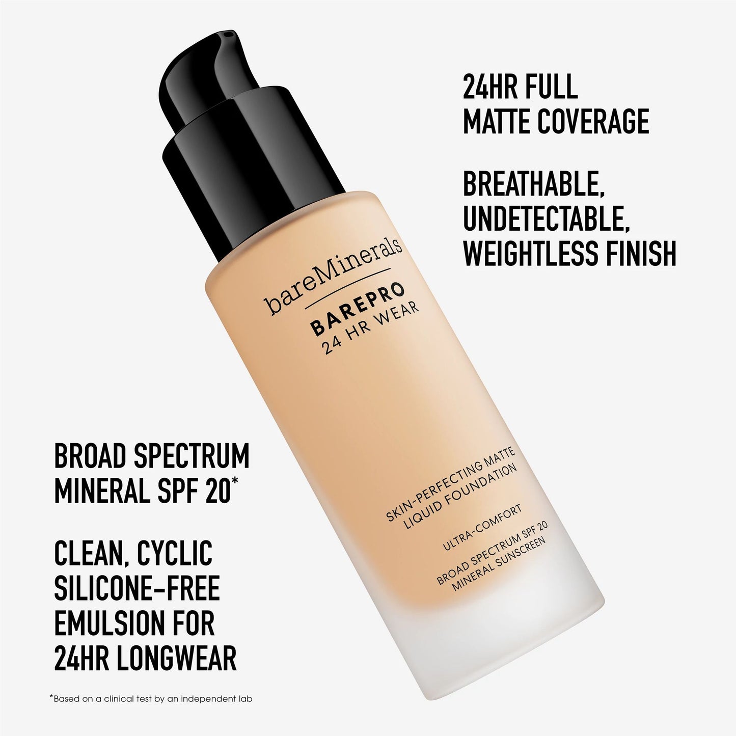 Barepro 24 Hr Wear Skin-perfecting Matte Liquid Foundation Mineral SPF 20 Pa++