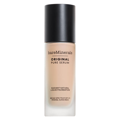 Original Pure Serum Radiant Natural Liquid Foundation Mineral Spf 20