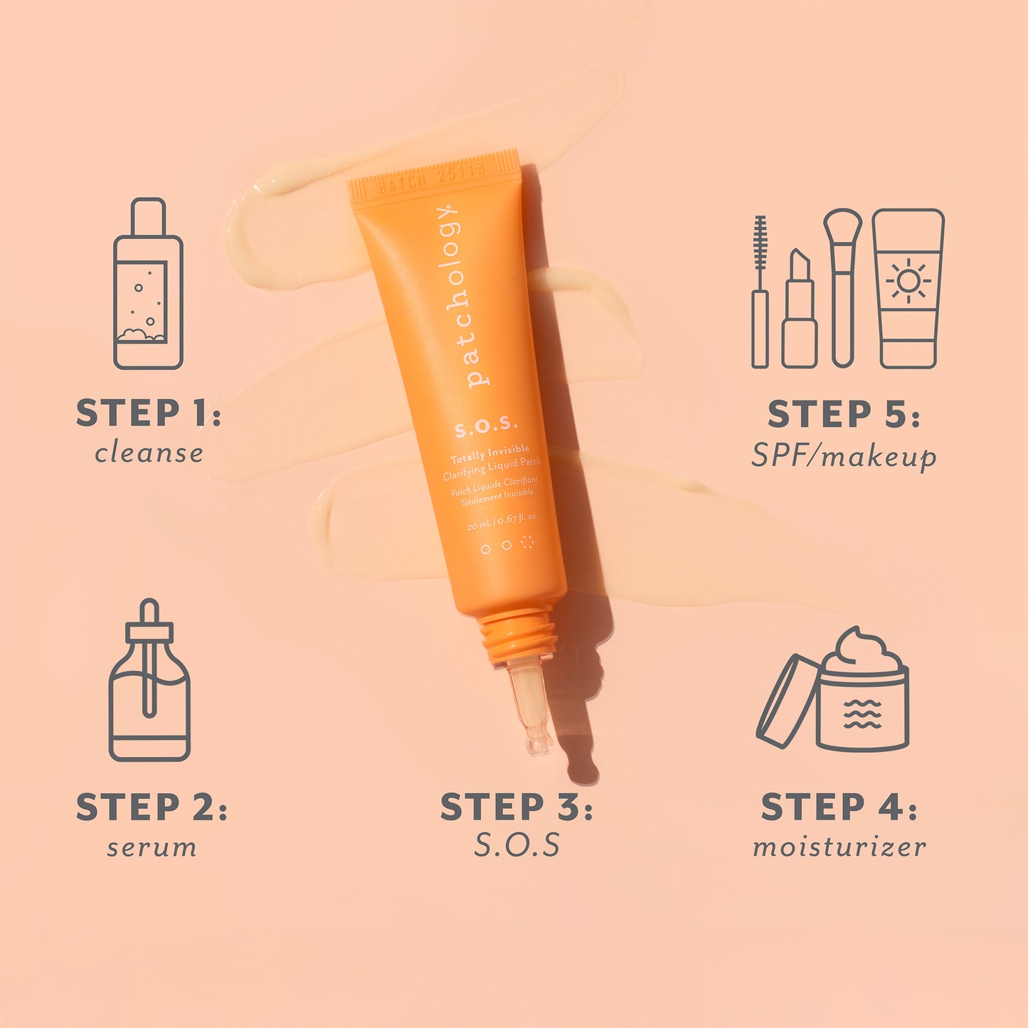 S.O.S.Totally Invisible Clarifying Liquid Patch