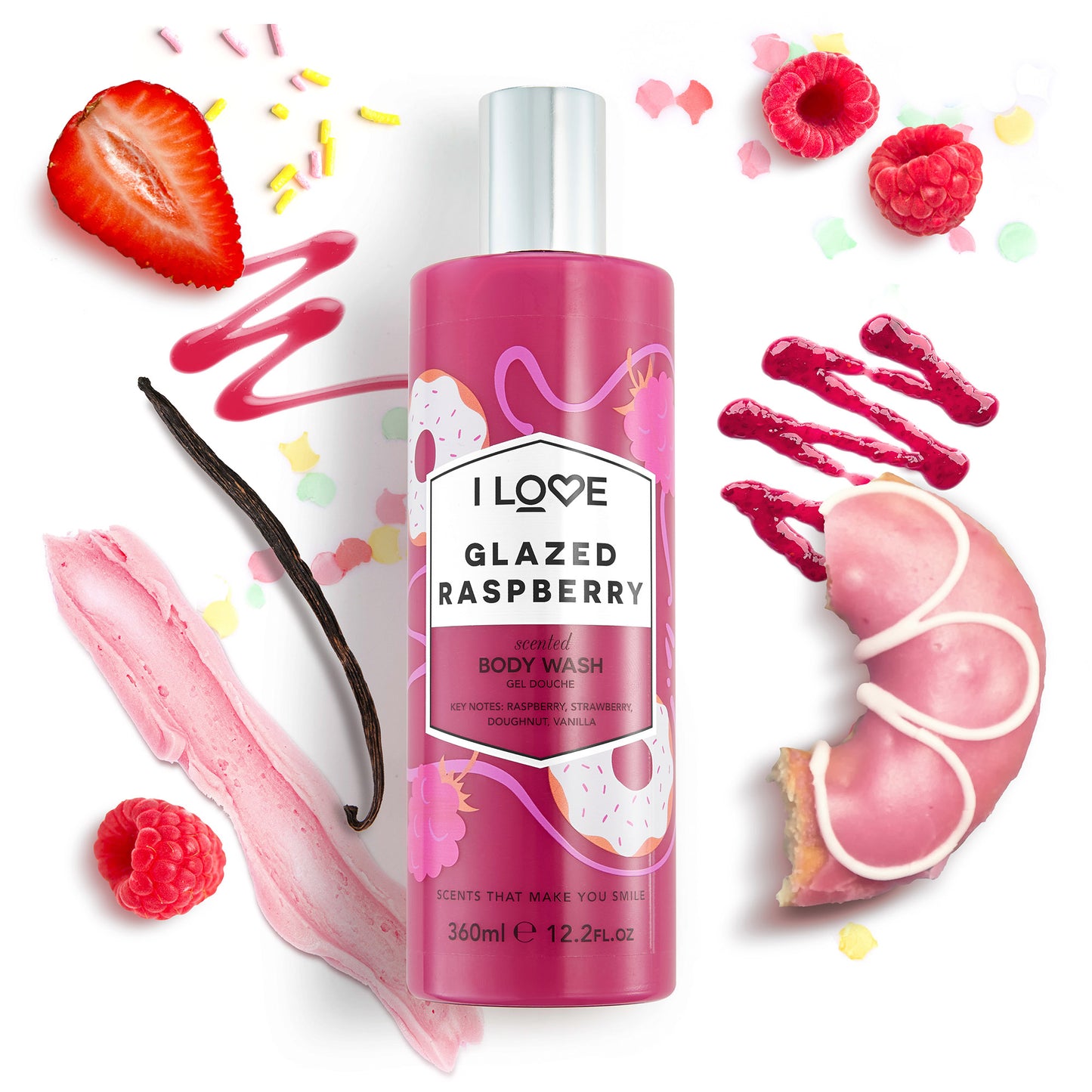Signature Body Wash Glazed Raspberry
