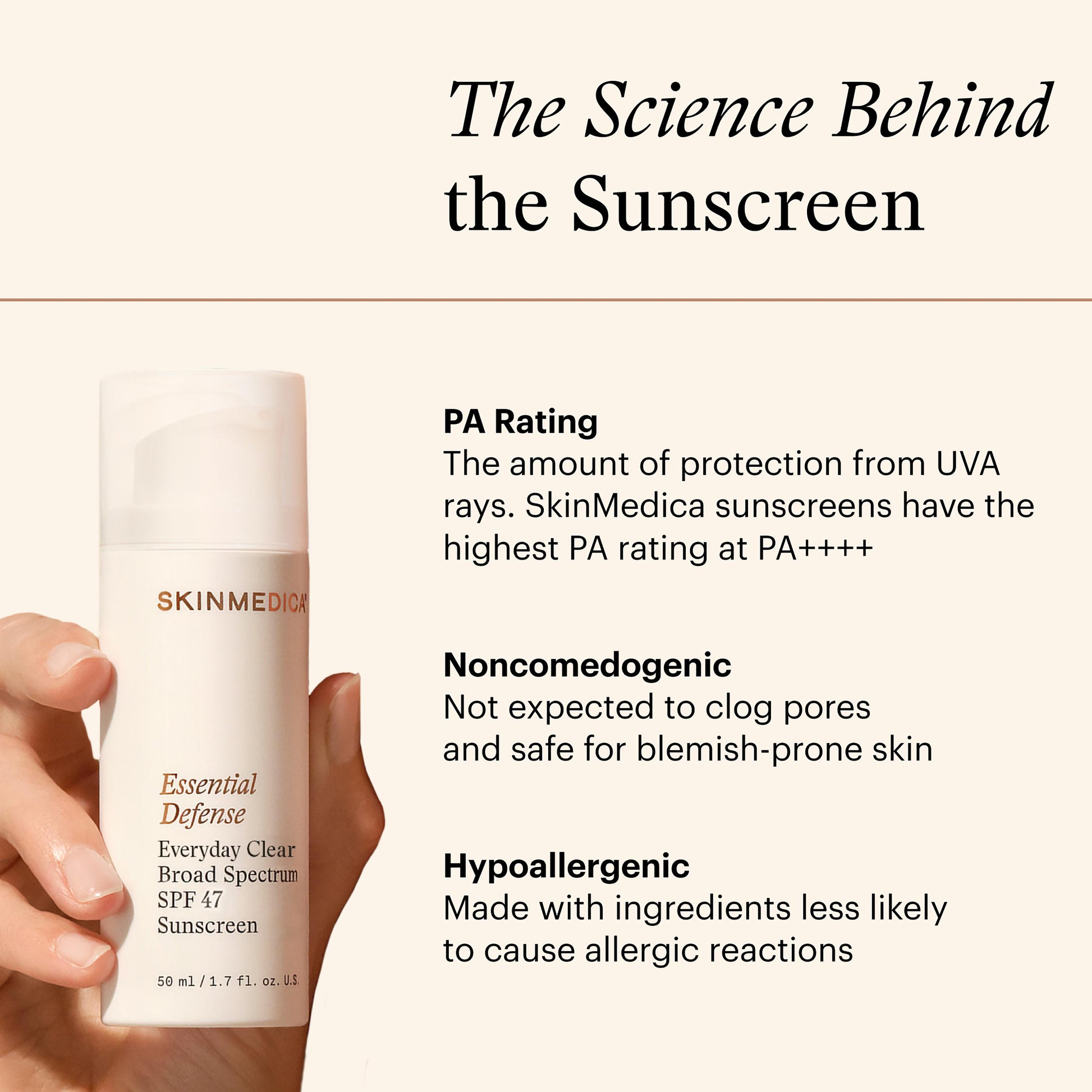 Essential Defense Everyday Clear Spf 47 Sunscreen
