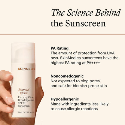 Essential Defense Everyday Clear Spf 47 Sunscreen