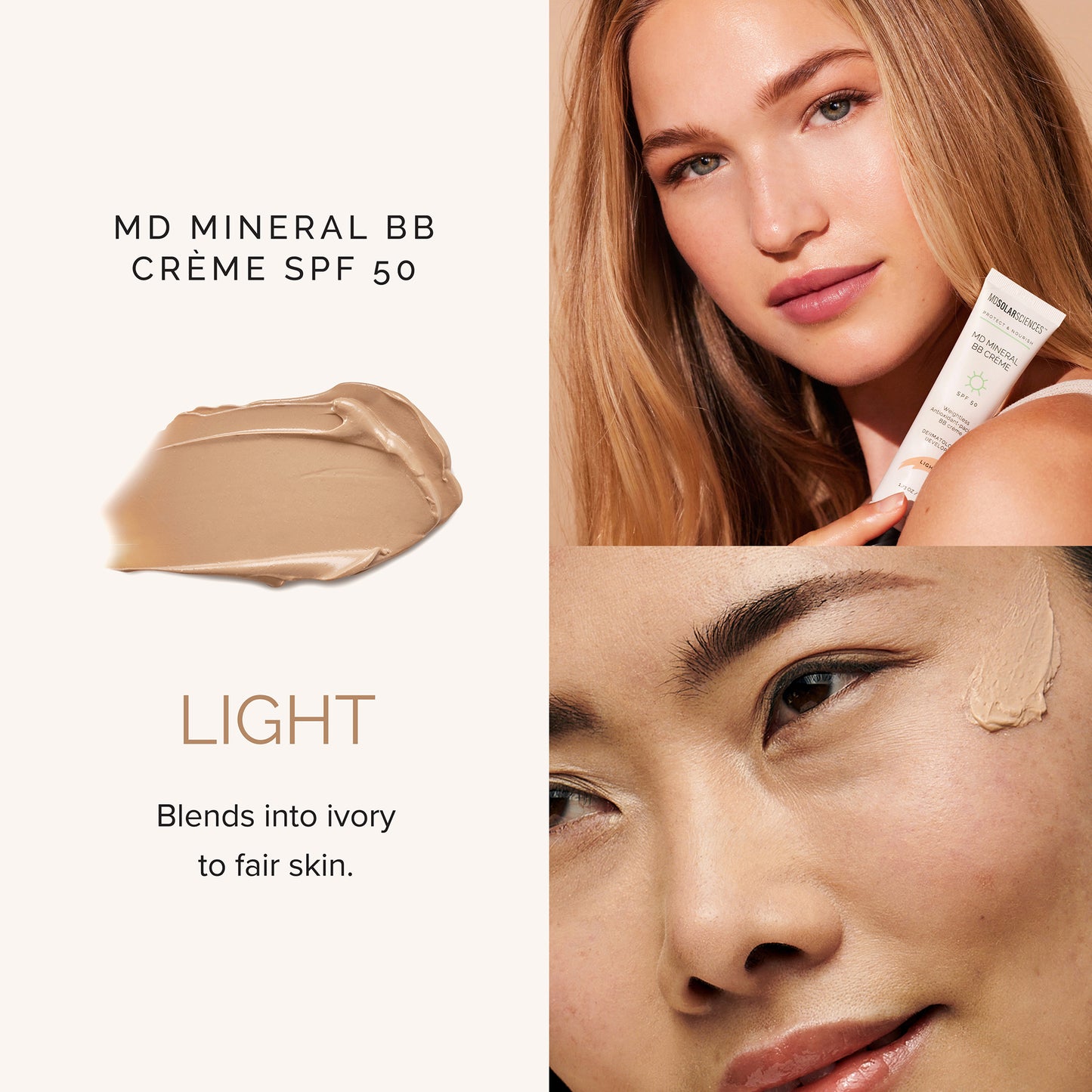 MD Mineral BB Creme Light SPF 50