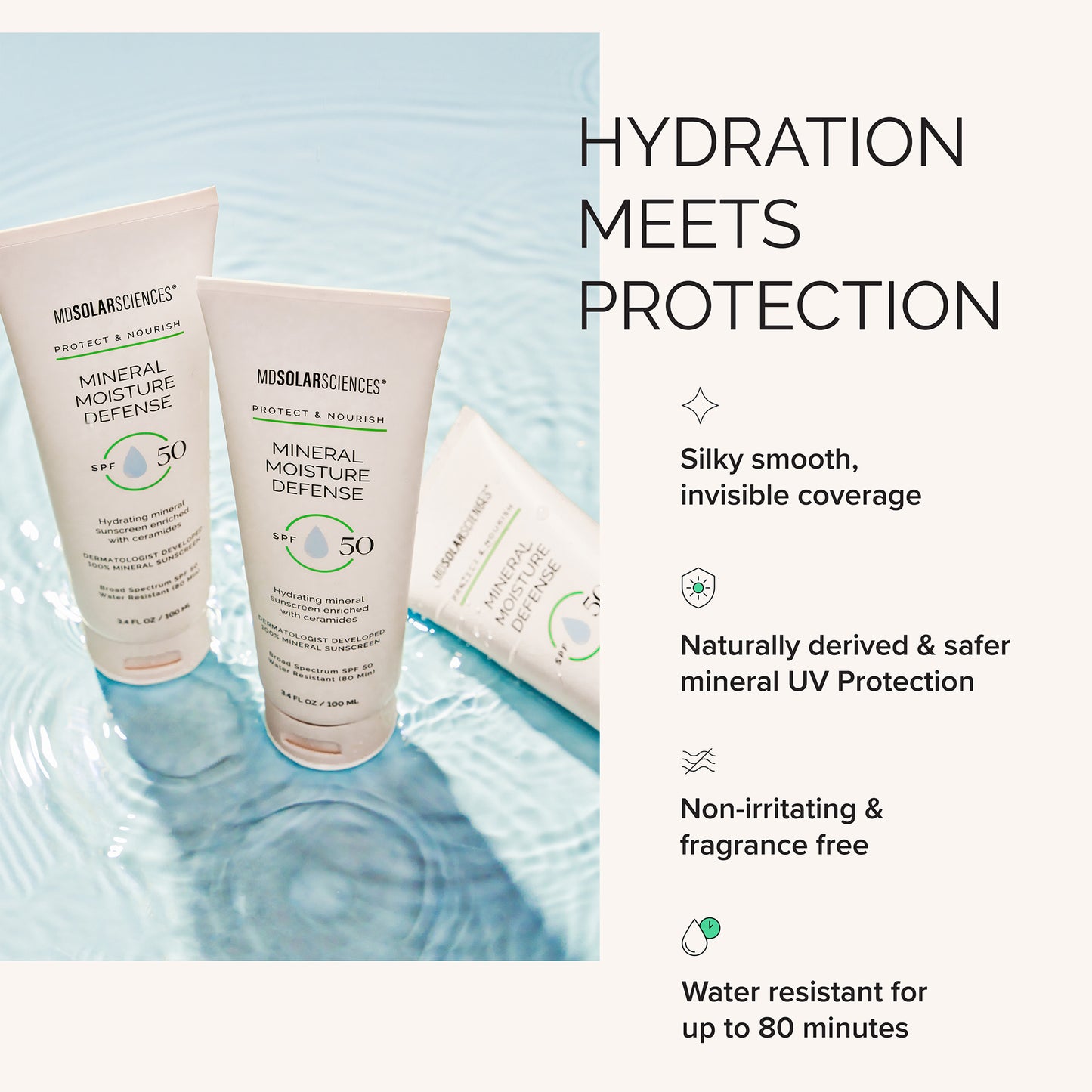 Mineral Moisture Defense SPF50