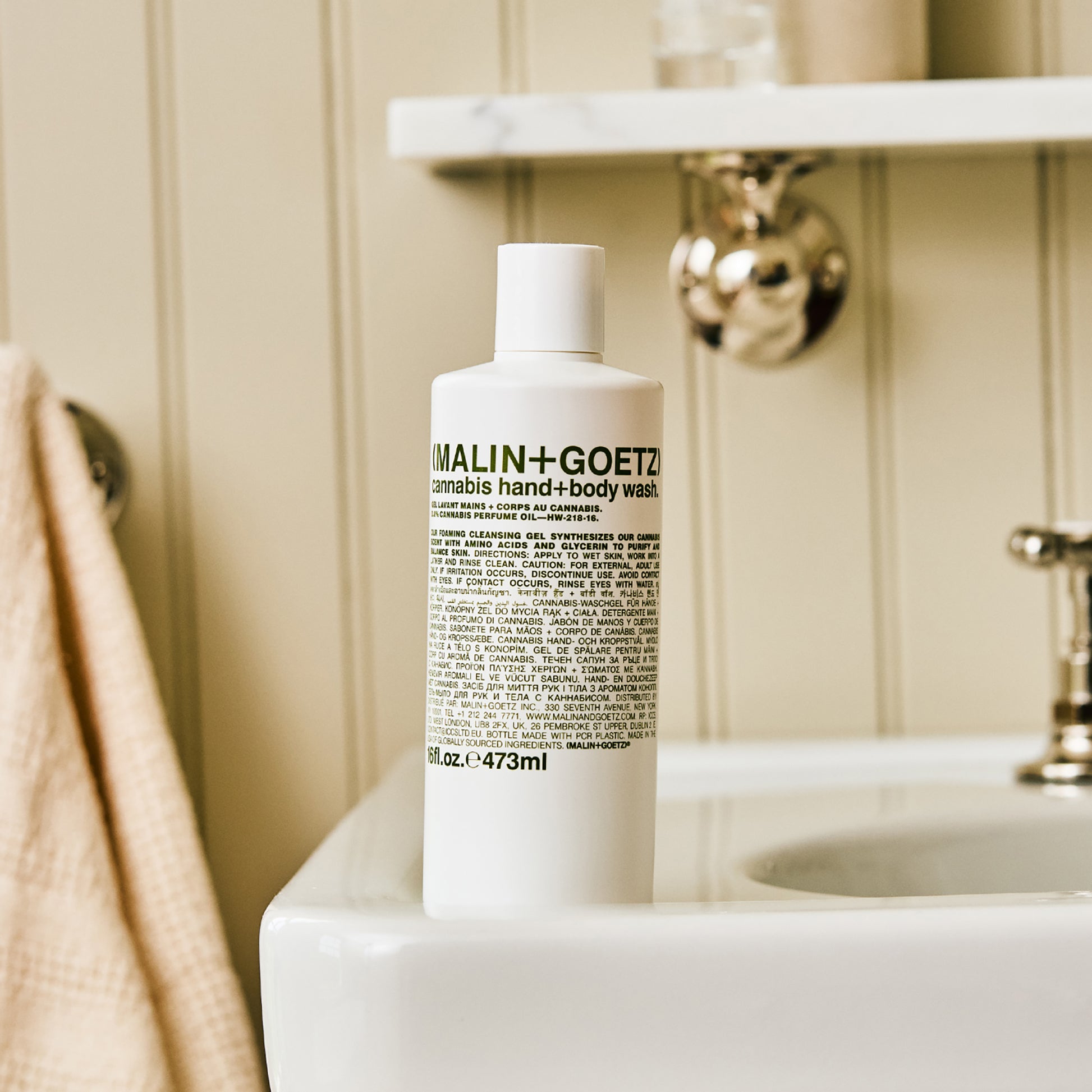 cannabis hand+body wash