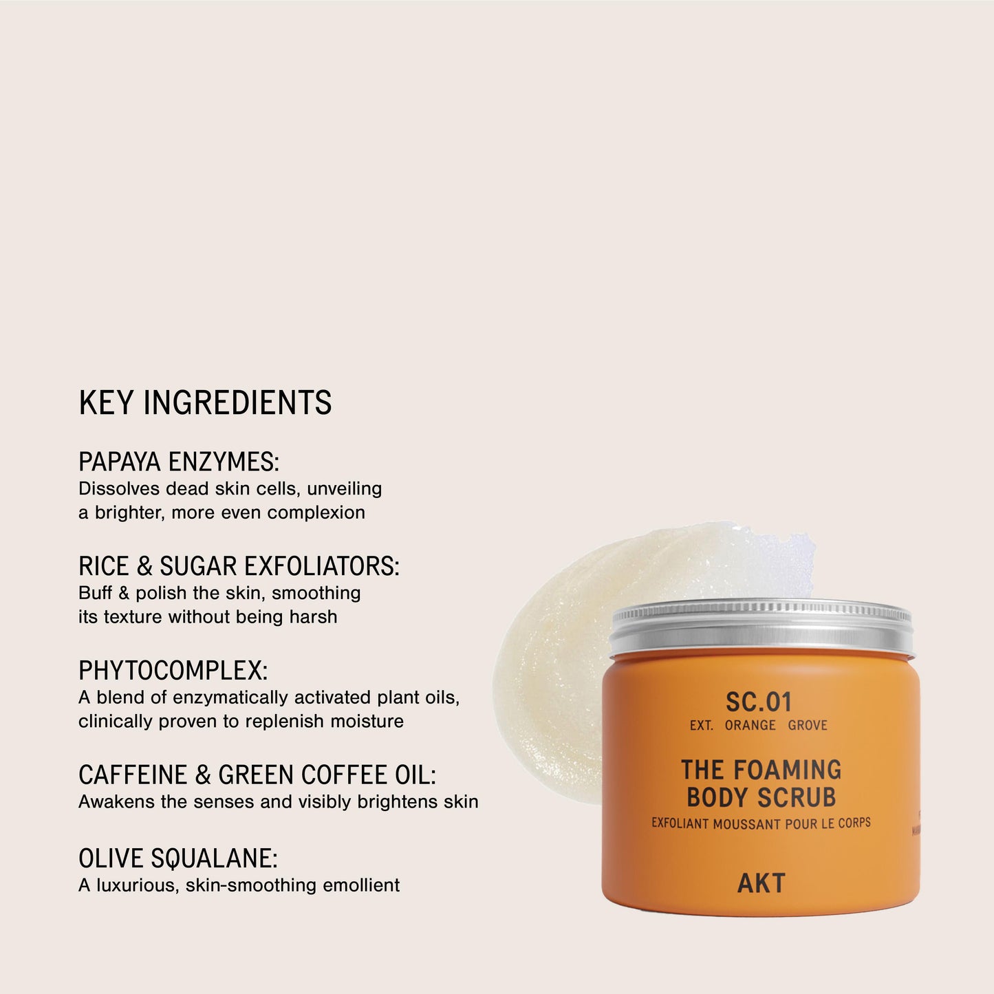 The Body Scrub SC.01 Orange Grove