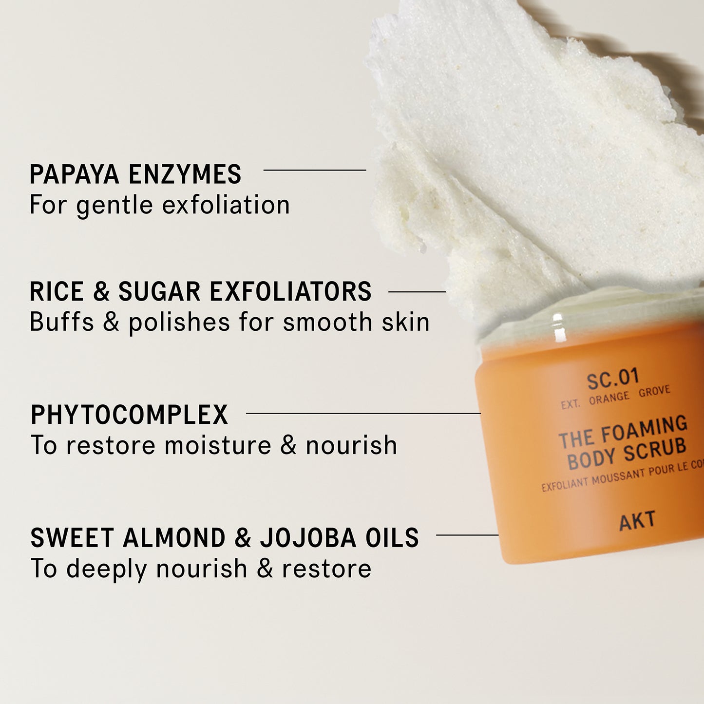 The Body Scrub SC.01 Orange Grove