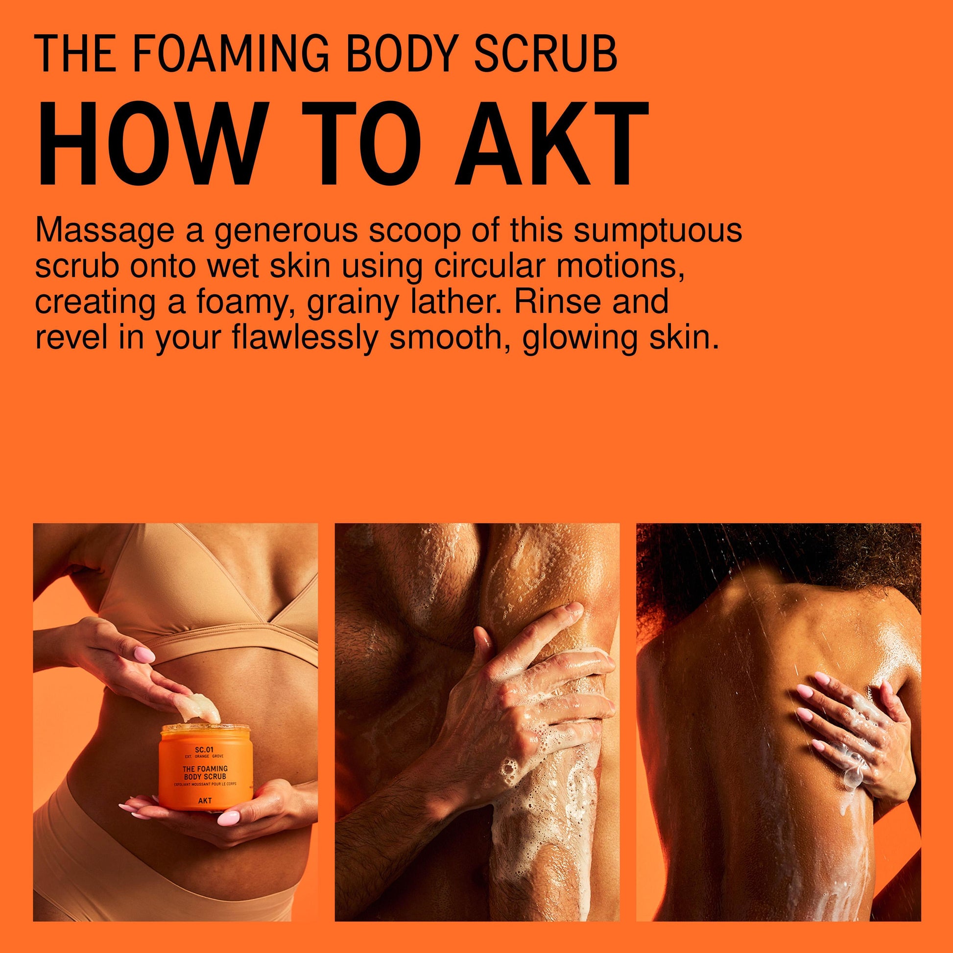 The Body Scrub SC.01 Orange Grove