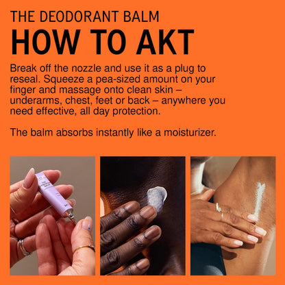 The Deodorant Balm - SC. 01 Orange
