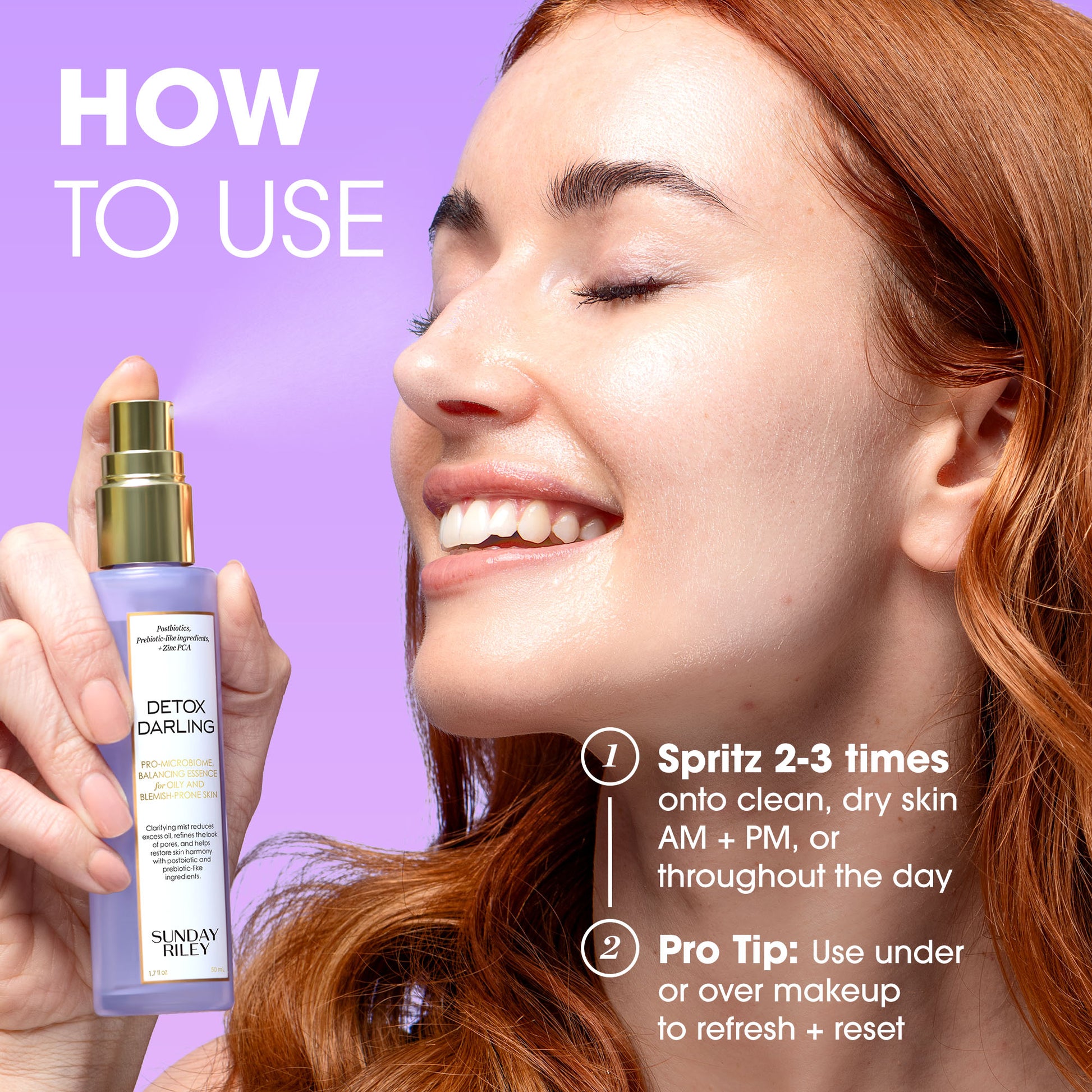 Detox Darling Balancing Essence Mist for Oily and Blemish-prone Skin
