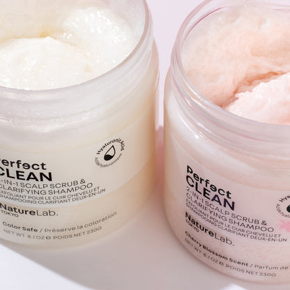 Perfect Clean 2-in-1 Scalp Scrub & Clarifying Shampoo Cherry Blossom