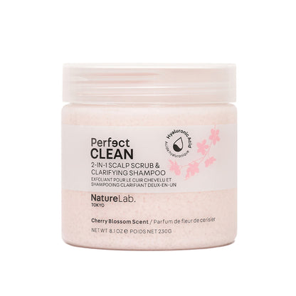 Perfect Clean 2-in-1 Scalp Scrub & Clarifying Shampoo Cherry Blossom