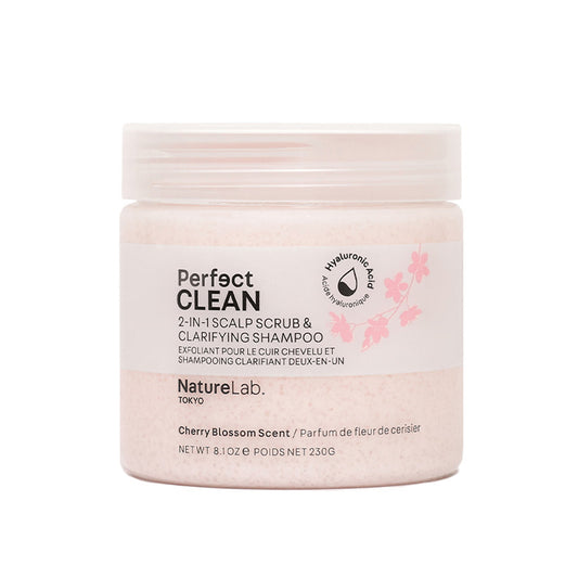 Perfect Clean 2-in-1 Scalp Scrub & Clarifying Shampoo Cherry Blossom