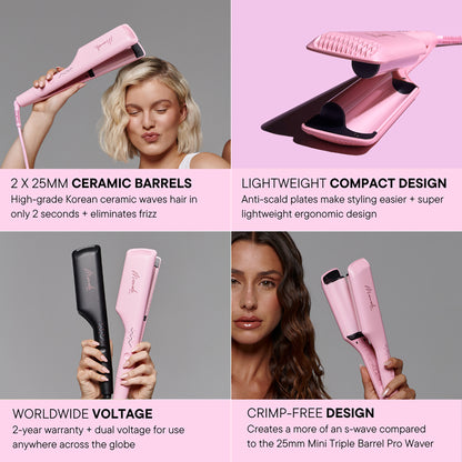 Double Waver - Pink