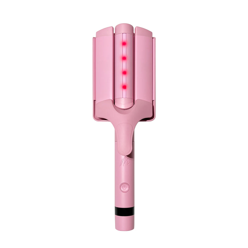 M Infared Triple Barrel Waver - Pink