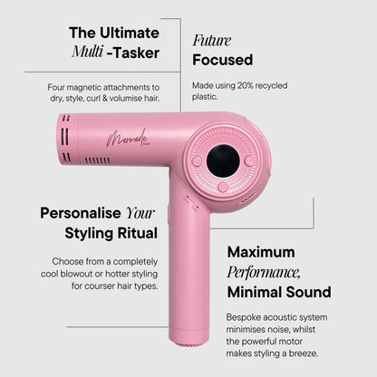 M Ionic Hair Dryer - Pink