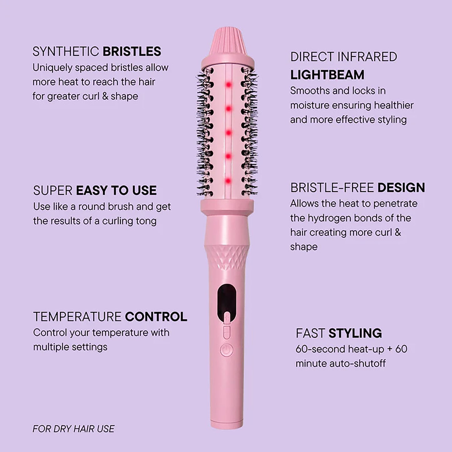 Infared Thermal Brush - Pink