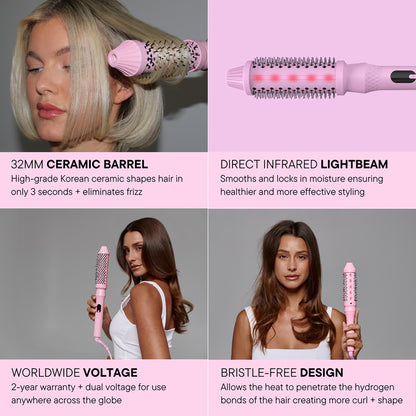 Infared Thermal Brush - Pink