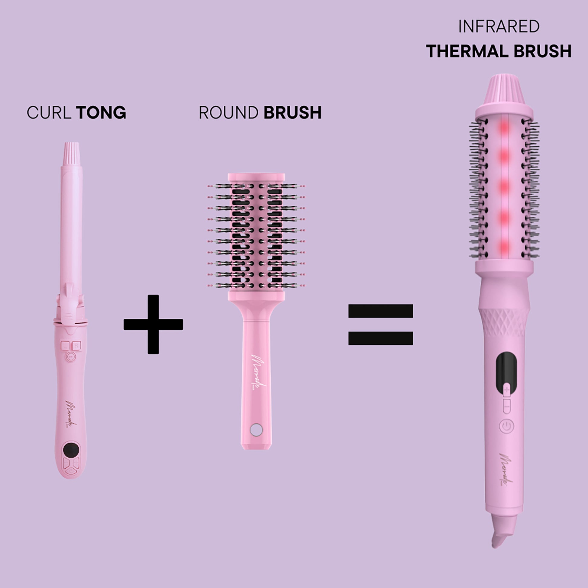 Infared Thermal Brush - Pink