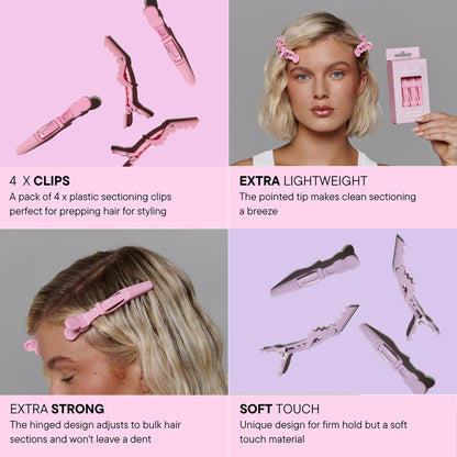 Grip Clips - Pink