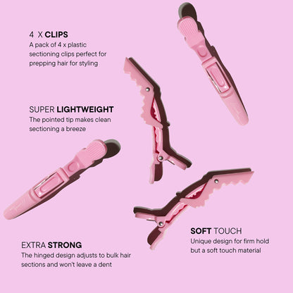 Grip Clips - Pink