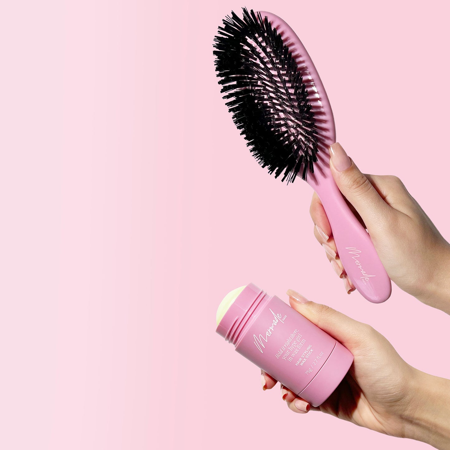 Vegan Styling Brush - Pink