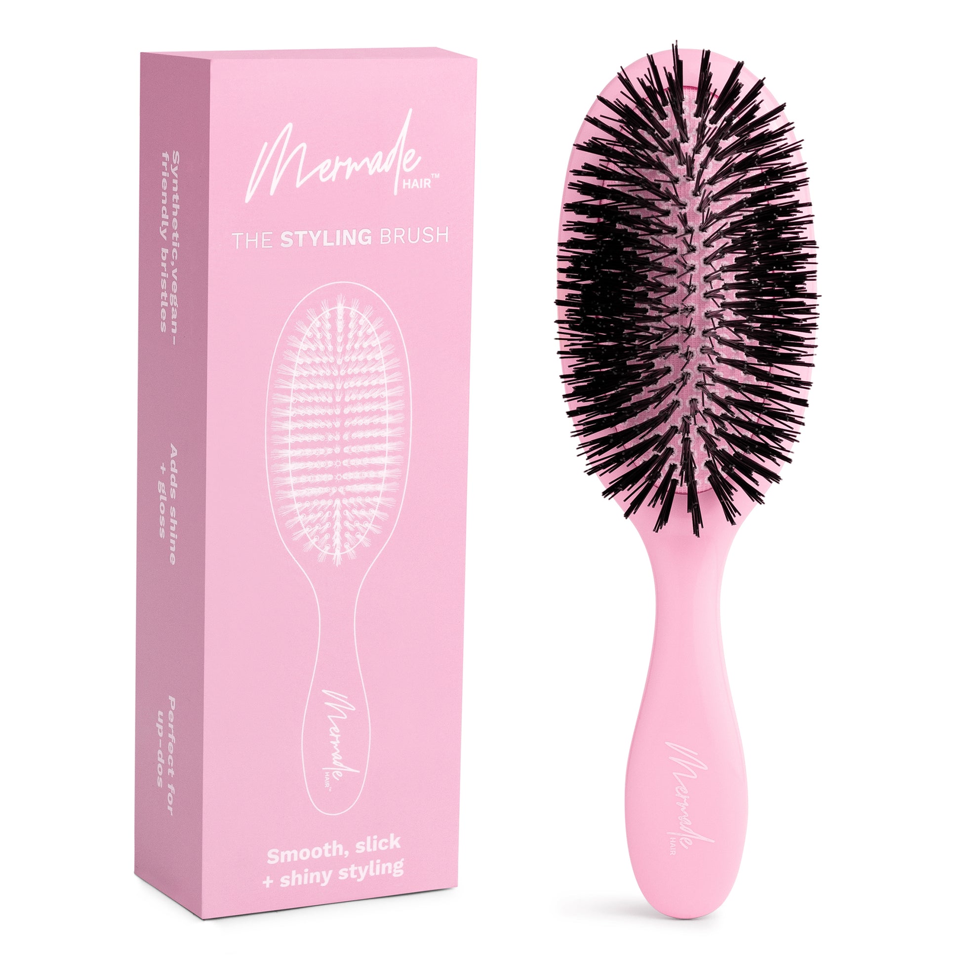Vegan Styling Brush - Pink