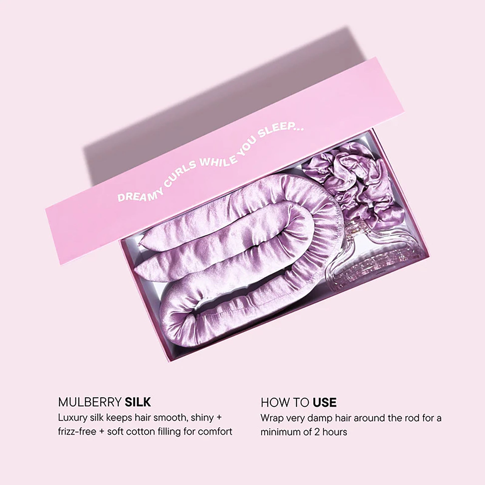 Heatless Style Kit - Pink