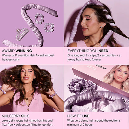 Heatless Style Kit - Pink